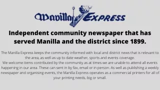 independent community newspaper that has served