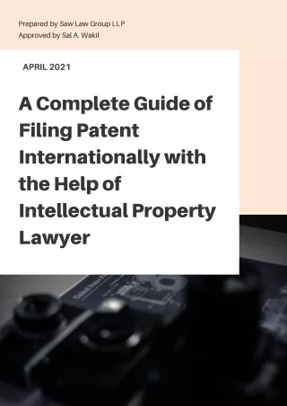 prepared by saw law group llp