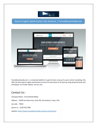 search engine optimization san antonio