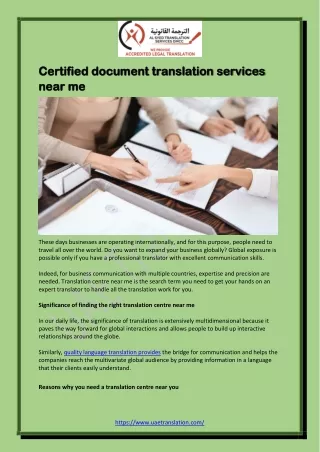 UAE Translation