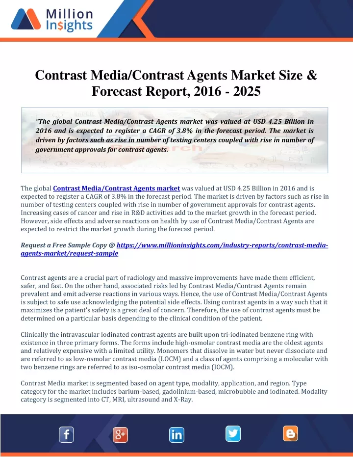 contrast media contrast agents market size
