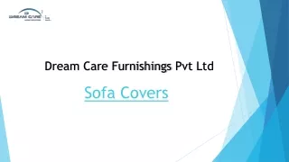Sofa Covers : Sofa Covers Online India