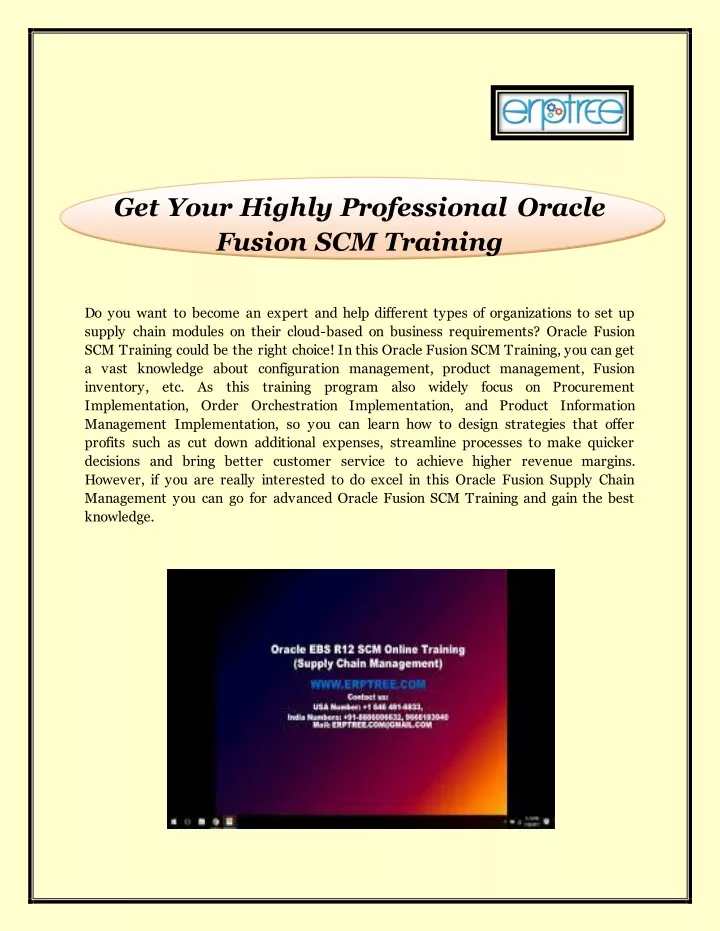 get your highly professional oracle fusion