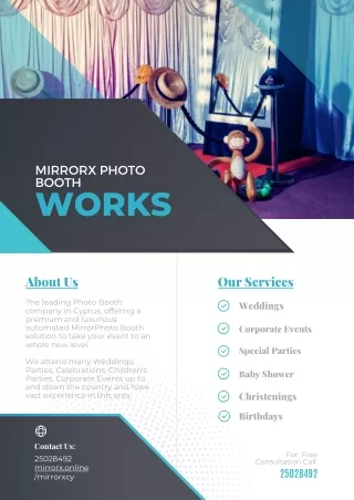 Capture your Special moment with Magic Mirror Photo Booth in Cyprus