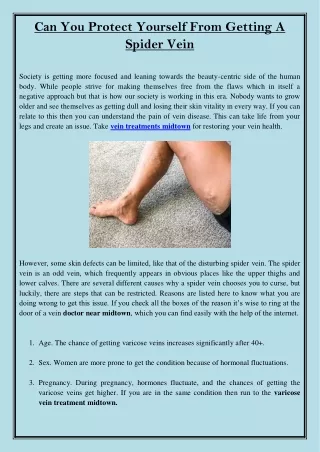 can you protect yourself from getting a spider