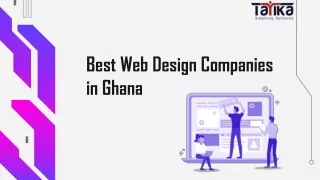 Best Web Design Companies in Ghana