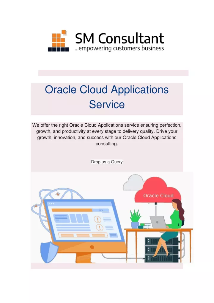 oracle cloud applications service