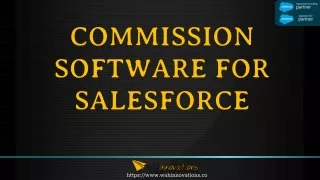 commission software for salesforce