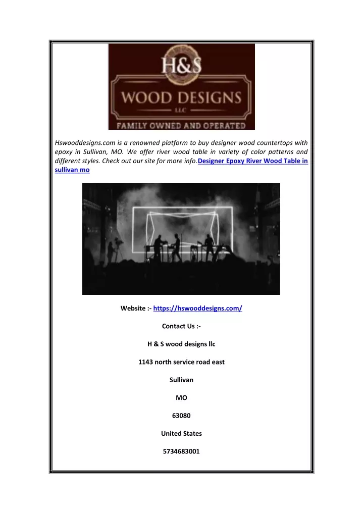 hswooddesigns com is a renowned platform