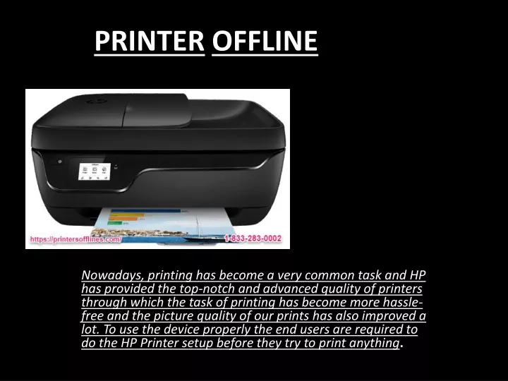 printer offline