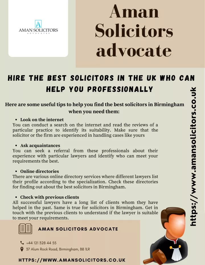 aman solicitors advocate