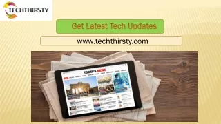 Get Latest Tech Updates