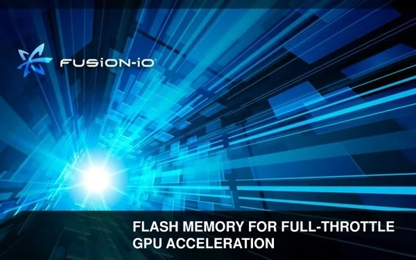 flash memory for full throttle gpu acceleration