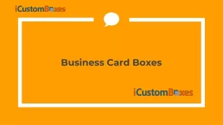 business card boxes