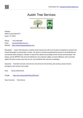 downloaded from justpaste it austintreeservices