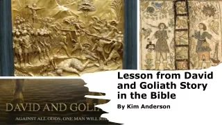 lesson from david and goliath story in the bible