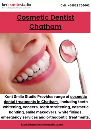 Cosmetic Dental Treatments In Chatham