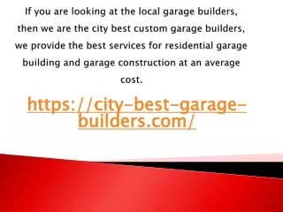 https city best garage builders com