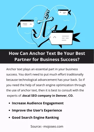 how can anchor text be your best partner