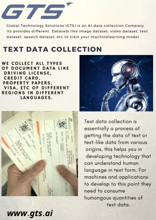 global technology solutions gts is an ai data
