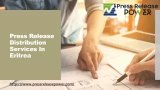 press release distribution services in eritrea