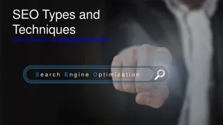 Search Engine Optimization Types and Techniques