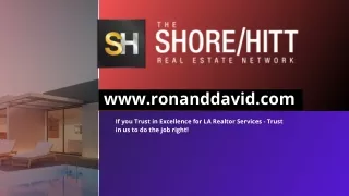 Buy Property in Los Feliz - Villa for Sale Los Angeles - RonAndDavid