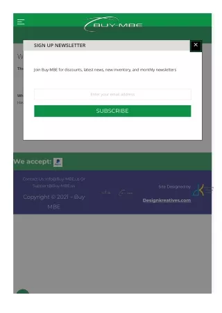 sign up newsletter