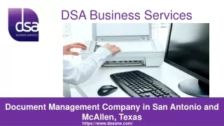 Best Document Management Company in San Antonio