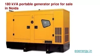 180 kva portable generator price for sale in noida