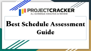 Best Schedule Assessment Guide