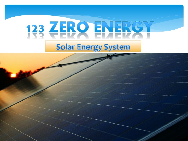 solar energy system
