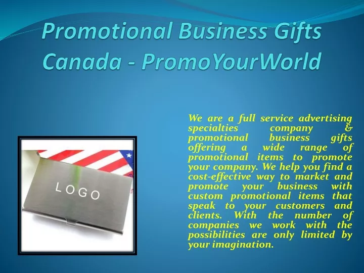 promotional business gifts canada promoyourworld