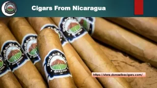 Cigars From Nicaragua | store.donaelbacigars.com
