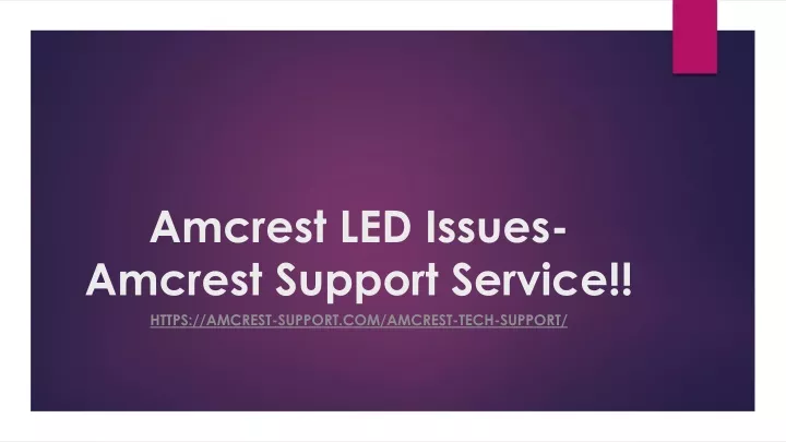 amcrest led issues amcrest support service