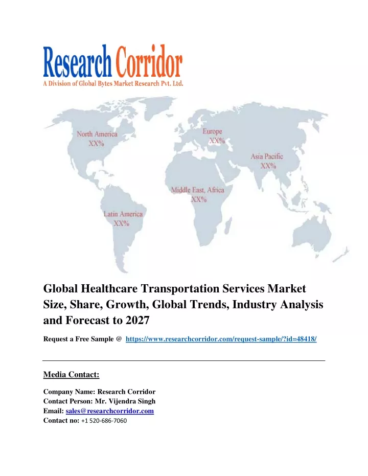 global healthcare transportation services market