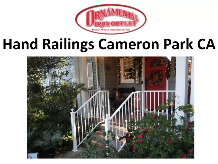 hand railings cameron park ca
