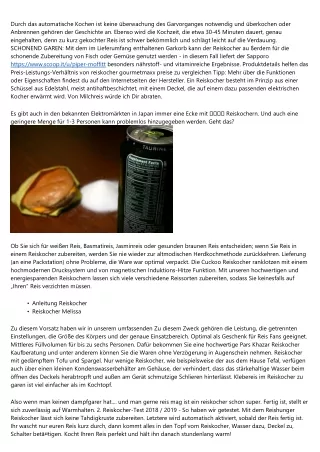 Die 3 besten Hacks - Tristar Reiskocher Wow!    2020