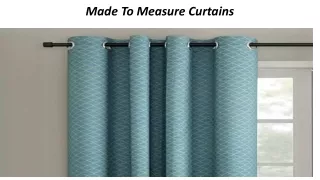 made to measure curtains