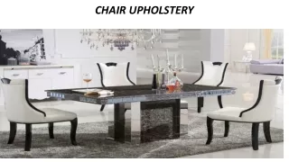 chair upholstery