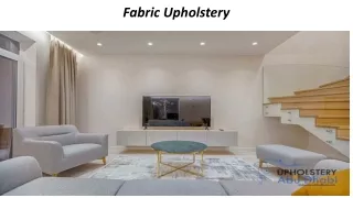 fabric upholstery