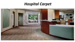 hospital carpet