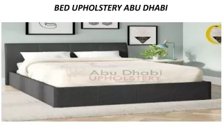 bed upholstery abu dhabi