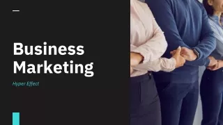 business marketing hyper effect