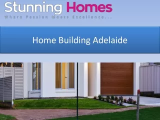 home building adelaide