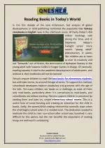 Reading Books in Today's World - slide 1