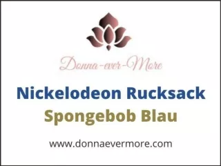 Spongebob Rucksack