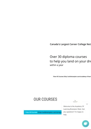 Academy of Learning College Brampton West