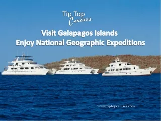Visit Galapagos Islands and enjoy National Geographic Expeditions