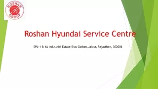 Roshan Hyundai Service Center